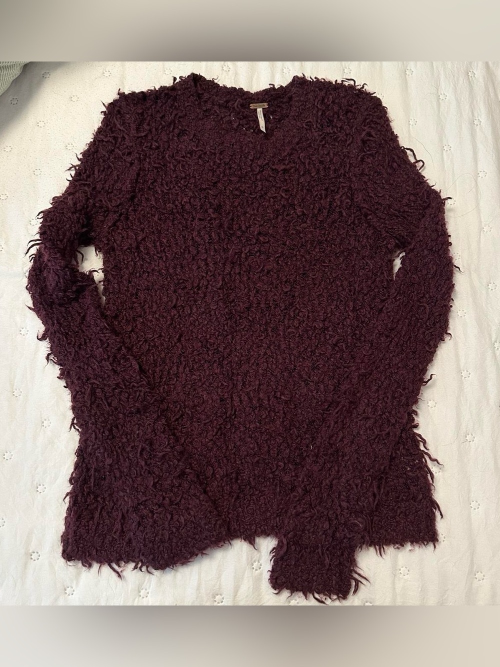 free people shaggy sweater